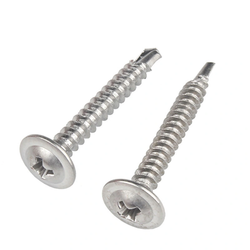 Wafer Head for All Recess Self Drilling Screw for Furniture