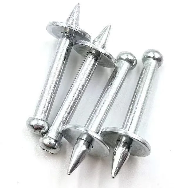 China Factory Wholesale Nk Drive Pins Shooting Gun Nail for Electronic of Concrete Nail for Wall Shooting Plastic Strip